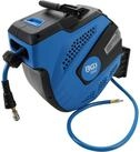 BGS Schlauchaufroller BGS Druckluftschlauch mit Aufroller automatisch 12 m + 2 m -
