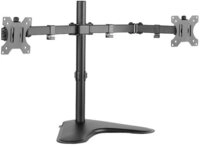 LogiLink Monitorst&auml;nder 2-fach Monitor-Schreibtischst&auml;nder, (13&ndash;32" Stahl