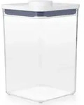 OXO Good Grips Vorratsdose, Kunststoff, Silikon, (1-tlg), GROSSES QUADRAT -...