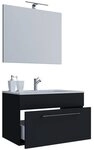 VCM Waschtisch 3-tlg. Waschplatz Waschtisch Badinos Schublade SP (3-St)