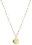 Liebeskind Berlin Kette mit Anh&auml;nger Little Bling Edelstahl goldfarben