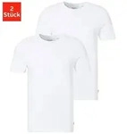 Jack & Jones T-Shirt JACBASIC mit Rippb&uuml;ndchen und angenehmem Tragekomfort