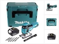 Makita Akku-Stichs&auml;ge DJV 181 G1J Akku Pendelhub Stichs&auml;ge 18 V Brushless +...