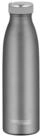 THERMOS Isolierflasche THERMOCAFE, 500 ml, Steingrau matt, Edelstahl,...