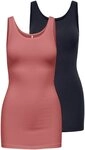 ONLY Tanktop ONLLIVE &ndash; Slim-Fit Tanktops mit Stretch f&uuml;r optimalen Sitz...