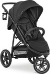 Hauck Dreirad-Kinderwagen Rapid 3R, black, mit schwenk- und feststellbarem...