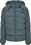 URBAN CLASSICS Allwetterjacke Urban Classics Herren Hooded Puffer Jacket (1-St)