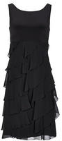 SWING Cocktailkleid - Cocktailkleid aus Materialmix Taillierter Schnitt mit