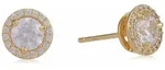 MICHAEL KORS Paar Ohrstecker Glittering gold-plated silver earrings with zircons