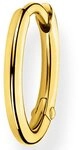 THOMAS SABO Single-Creole Classic gold, Classic silber