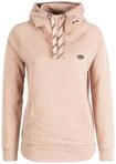 Kapuzenpullover OXMO "Hoodie OXAmina", Damen, Gr. L, rosa (mahogany rose melange),