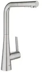 Grohe K&uuml;chenarmatur Zedra, L-Auslauf Dualbrause