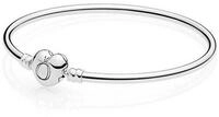 Pandora Armreif Massiver Armreif mit Herzverschluss 596268