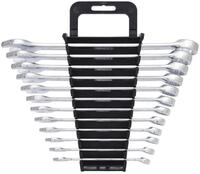 KS Tools Maulschl&uuml;ssel (12 St), Ringmaulschl&uuml;ssel-Satz, abgewinkelt,...