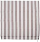 Raffrollo LIEDECO Gr. 1, braun (hellbraun, wei&szlig;), B:60cm H:190cm,...