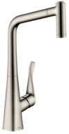 hansgrohe K&uuml;chenarmatur hansgrohe 320 Metris M71, ausziehbarer Schlauch mit