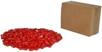SIMBA Konstruktionsspielzeug Bausteine Blox 1000 Teile 4er rot 104114117