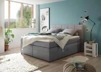 ED EXCITING DESIGN Boxspringbett Tacoma, inkl. Bettkasten und Topper