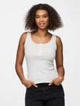 Tanktop PIECES "PCKITTE TANK TOP NOOS BC", Damen, Gr. XS, wei&szlig; (hellwei&szlig;),...