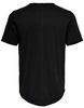 ONLY & SONS T-Shirt Langes Rundhals T-Shirt Einfarbiges Kurzarm Basic Shirt...