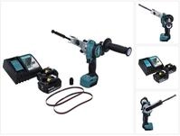 Makita Bandschleifer DBS 180 RG Akku Bandfeile 18 V 9 x 533 mm Brushless + 2x...