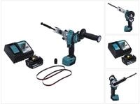 Makita Bandschleifer DBS 180 RG1 Akku Bandfeile 18 V 9 x 533 mm Brushless + 1x...