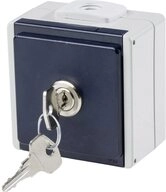 as - Schwabe Steckdose AS Schwabe 62461 Aufputz-Steckdose abschlie&szlig;bar IP54 Grau