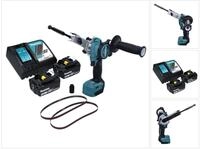 Makita Bandschleifer DBS 180 RM Akku Bandfeile 18 V 9 x 533 mm Brushless + 2x...