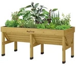 VegTrug Hochbeet VegTrug&reg; Klassik - hohwertiges Zedernholz beige 420 l | 183 cm x 80