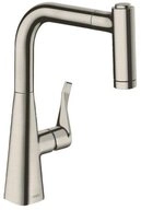 hansgrohe K&uuml;chenarmatur hansgrohe 220 Metris M71, ausziehbarer Schlauch mit