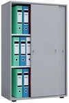VCM Aktenschrank B&uuml;roschrank Aktenschrank Schiebet&uuml;ren Lona 3fach (1-St)