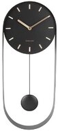 Karlsson Uhr Wanduhr Pendulum Charm Schwarz