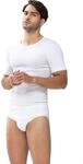 T-Shirt MEY "Noblesse", Herren, Gr. XL, wei&szlig;, Feinripp, Obermaterial: 100%