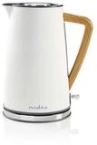 Nedis Wasserkocher Wasserkocher 1,7 l soft touch Antikalk-Filter Weiss 1850 - 2200W,