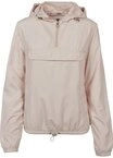 URBAN CLASSICS Allwetterjacke Urban Classics Damen Ladies Basic Pull Over Jacket