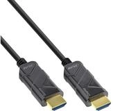 Inline HDMI AOC Kabel, Ultra High Speed HDMI, 8K4K, schwarz, 40 m HDMI-Kabel