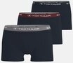 TOM TAILOR Boxershorts Buffer (3er Pack) weich, bequem, basic, eng, Logobund,