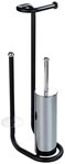 WENKO WC-Garnitur Universalo, integrierter Toilettenpapierhalter und