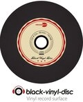 PRIMEON CD-Rohling 50 Primeon Rohlinge CD-R vinyl black dye 80Min 700MB 52x...