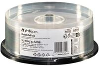 Verbatim Blu-ray-Rohling 1x25 BD-R Blu-Ray 50GB 6x Speed thermal printable