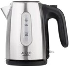 Adler Wasserkocher Adler AD 1273 Edelstahl Wasserkocher 1 L 1200 W