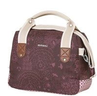 Basil Fahrradtasche Basil Lenkertasche Boheme City Bag fig red mit Rei&szlig;verschluss 8