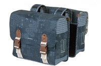 Basil Fahrradtasche Basil Boh&egrave;me Doppelte Fahrradtasche, 35 Liter, Blau,