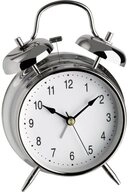 TFA Dostmann Wecker TFA Dostmann 98.1043 Quarz Wecker Silber Alarmzeiten 1