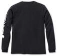 Kapuzenpullover CARHARTT "Longsleeve", Damen, Gr. M, schwarz, Obermaterial: 100%