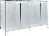 Vitavia Pflanzenschutzdach Hochbeetabdeckung eckig L, BxTxH: 55x158x105 cm