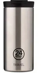 24 Bottles Trinkflasche Travel silberfarben