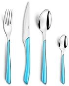 Amefa Besteck-Set ECLAT (24-tlg), 6 Personen, Edelstahl 18/0, Griff Kunststoff,