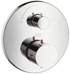 hansgrohe Unterputzarmatur Axor Starck Thermostat mit Absperrventil Unterputz