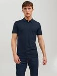 Poloshirt JACK & JONES "BASIC POLO", Herren, Gr. XXL, blau (navy blazer), Piqu&eacute;,